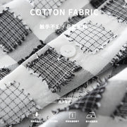 Japanese Trendy Plaid Long Sleeve Shirt For Men