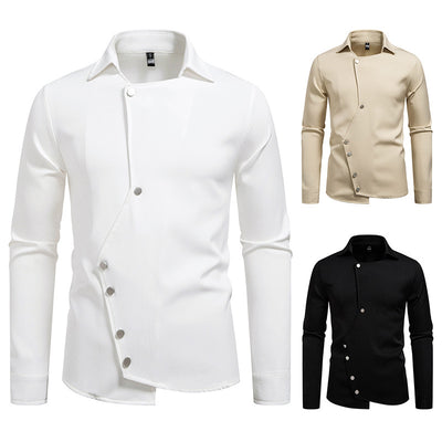 New High-grade Long-sleeved Shirt For Men