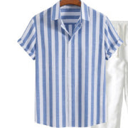 Fashionable Summer New Short-sleeved Printed Shirt For Men