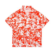 American Retro Classic Cuban Bow Tie Shirt Men