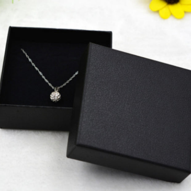 Kraft paper jewellery box