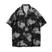 American Retro Classic Cuban Bow Tie Shirt Men